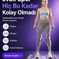 Olinman OliFit Katlanabilir Pilates ve Fitness Seti | Evde Spor Sistemi