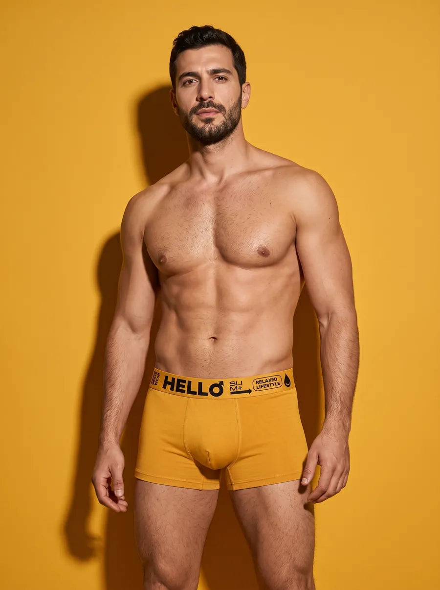 Hello Slim pamuklu erkek boxer