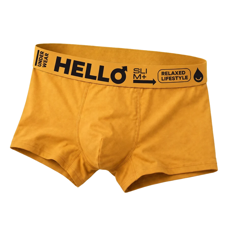 Hardal Sarısı erkek boxer