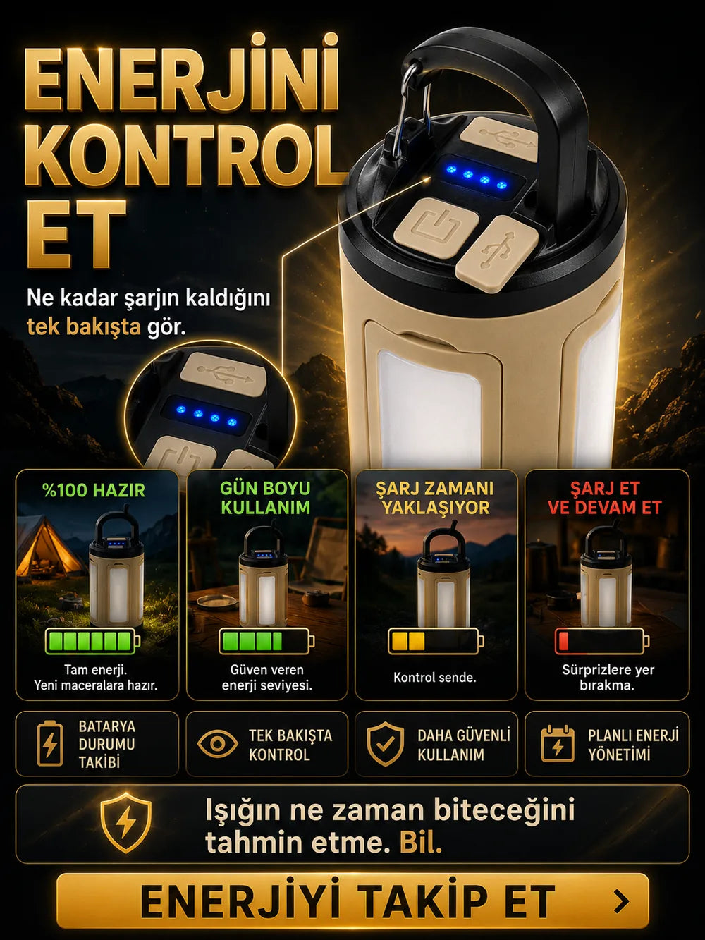 Batarya göstergesi