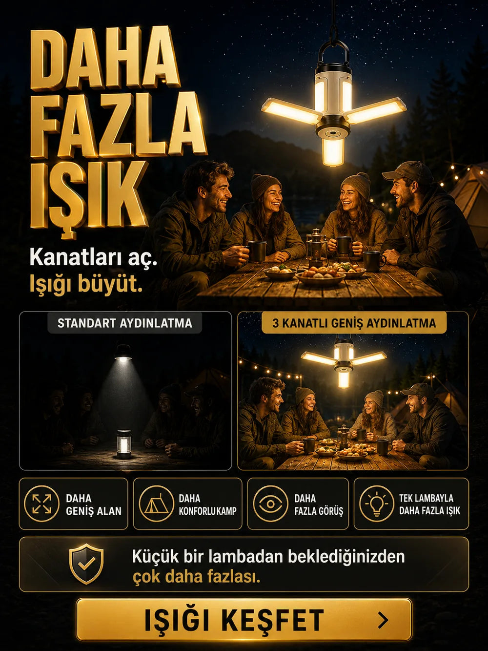 Daha fazla ışık
