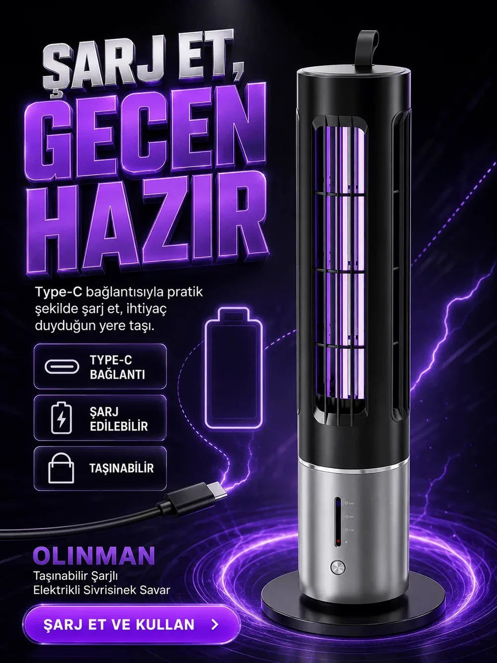 Type-C şarj