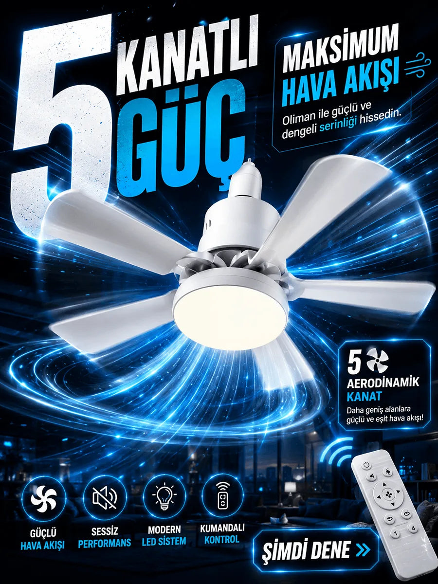 5 kanatlı güç — modern tasarım