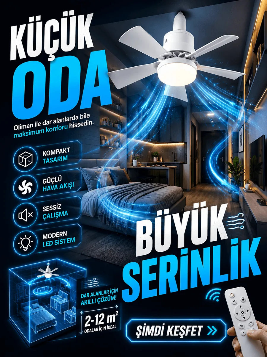 Oliman küçük oda büyük serinlik