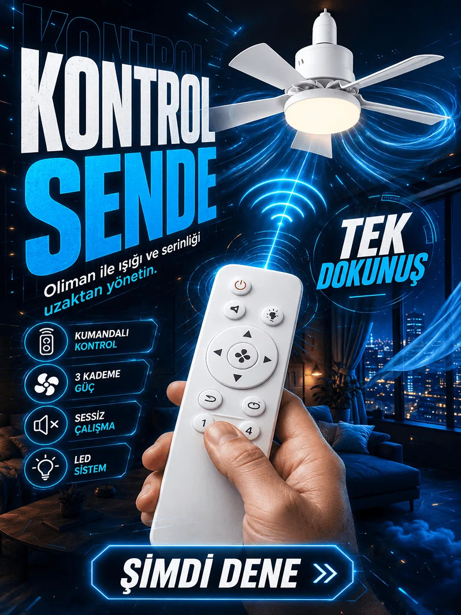 Uzaktan kumanda — kontrol sende