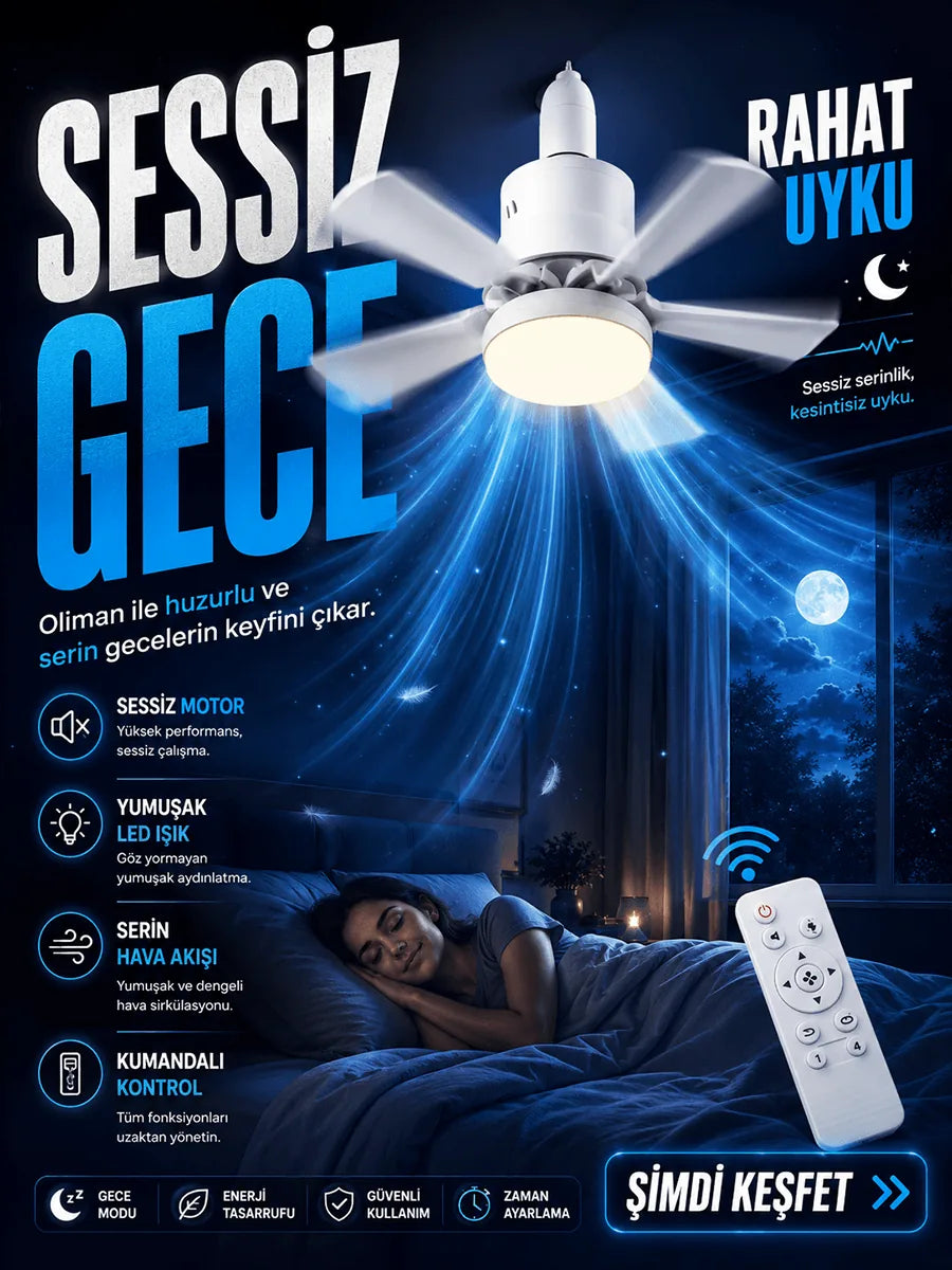 Oliman sessiz gece rahat uyku