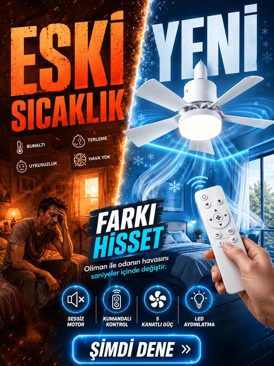 Oliman ile serin ferah oda